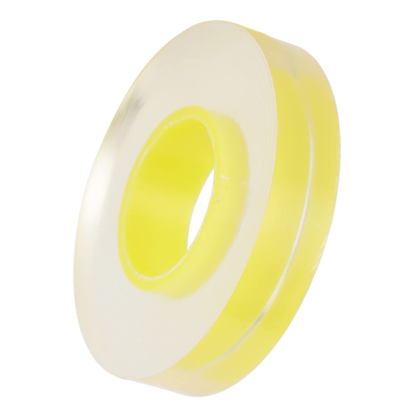 Pilipane Watch Strap Protective Film Scratch Transparent PVC Protective Film for Watches Jewelry Yellow 15mm