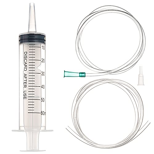 SHAOTONG 60ml Syringe with Tube and Tip Adapter