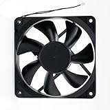【12 V DC】 : le ventilateur CC 12 V CC 120 mm 0,25 A de petite taille est fabriqué en matériau PBT, qui a une bonne isolation et une bonne résistance à la chaleur, une qualité durable et peut fournir un niveau de bruit silencieux de 33 dBA à des vitesses de ventilateur allant jusqu'à 2500 tr/min
