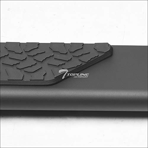 Estribo lateral negro mate de aluminio 5 pulgadas miniatura 5