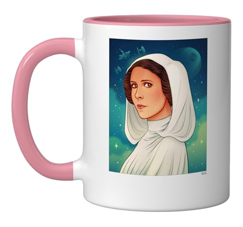 Taza Cerámica Star Wars Princesa Leia 11 oz miniatura 1