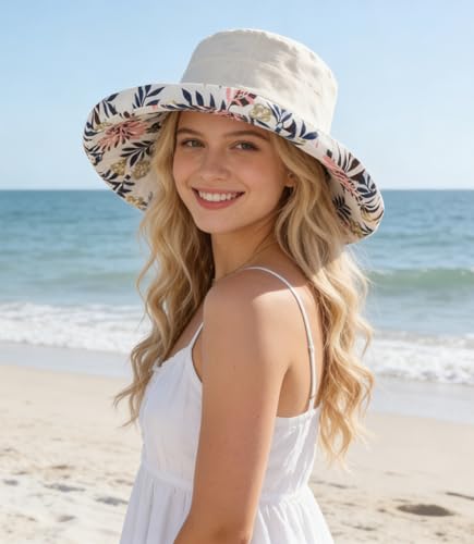 Sombrero de ala ancha para mujer miniatura 3