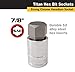 Titan Tools 15668 1/2-Inch Drive x 7/8-Inch Hex Bit Socket