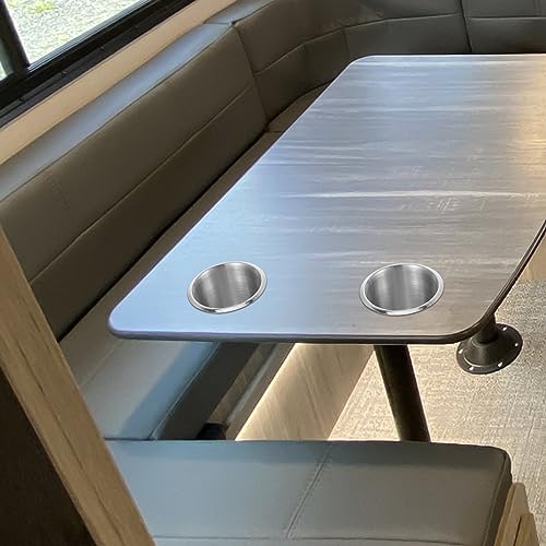 Portavasos inoxidable empotrado con diseño compacto para barcos de pesca 7