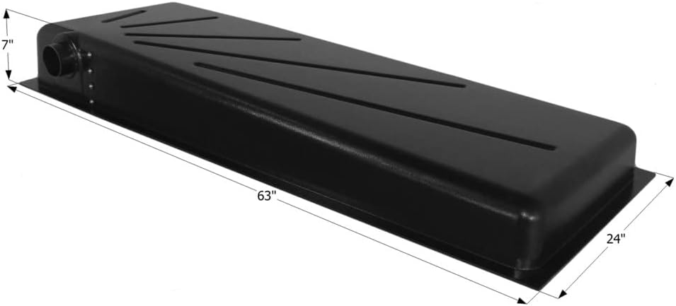 ICON Side Drain HT292SD with 3" Spigot & 4 Level Sensors : Automotive