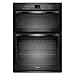 Whirlpool WOC54EC0AB 30" Black Electric Combination Wall Oven