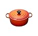 Le Creuset Signature Enameled Cast-Iron 5-1/2-Quart Round French (Dutch) Oven, Flame