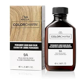 COLORCHARM Permanent Liquid Hair Color for Gray Coverage, Ash Blonde