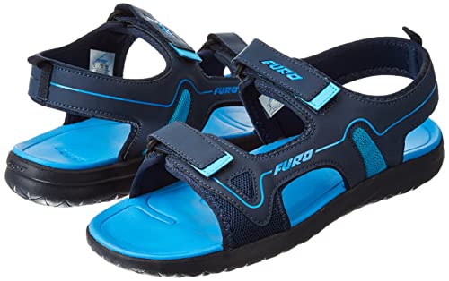 Image of FURO BLACK /BLUE SPORTS SANDAL For Men