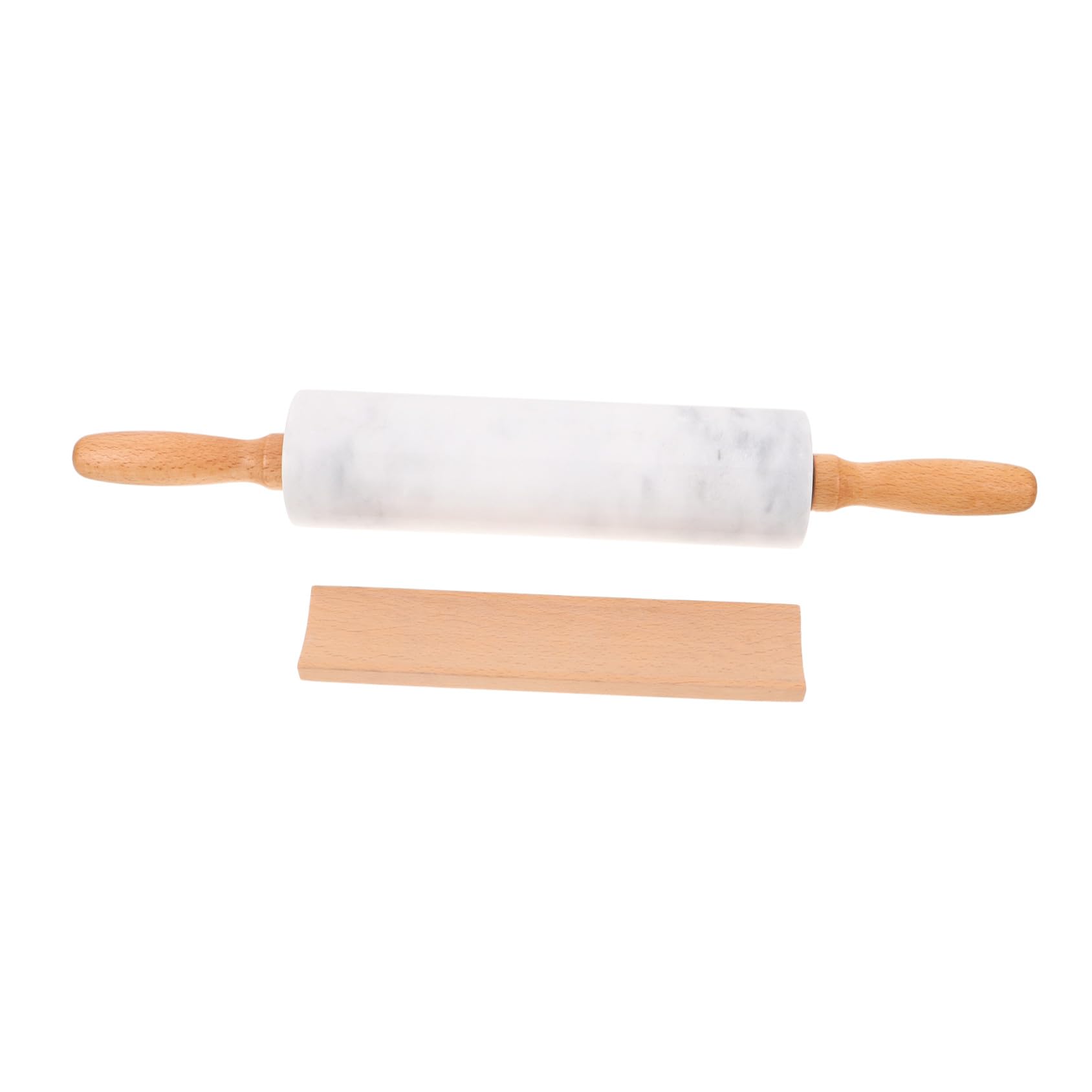 Alipis 3piezas Rodillo de Mármol de Alimenticio para Hornear Antiadherente para Fondant Repostería Pan Pizza y Uso Doméstico