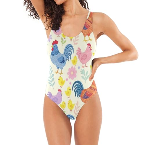 Maillot de bain femme S-XXL Wudan sport aquatique une pièce dos nu U-back