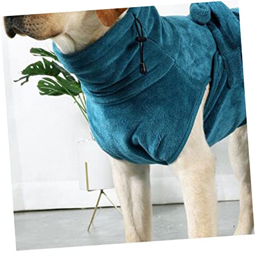 Peignoir pour chien COLLBATH pour stopper les éclaboussures après le bain