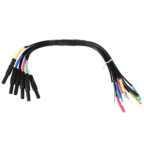 Welding Leads Multimeter Test Leads 6 Channel Universal Break Out Leads for Auto Diagnostic Oscilliscope(Black) HT306 by YWBL-WH - Image 3