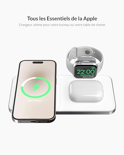 Chargeur sans fil magnétique pour éviter les câbles coupés d'iPhone - 5