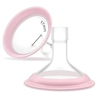 Vista 64 de 9mm Maymom MyFit Shields, Serie Pano; Compatible con el extractor de leche Medela PersonalFit, Freestyle, Harmony, Maxi, Conector Freestyle Flex