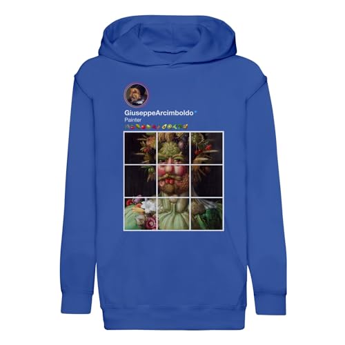 Sweat à capuche enfant Arcimboldo hoodie nature morte peintre vêtement original coton premium