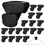 Generisch Platzsparende Aufhängerhaken - 18 Teile Kleiderorganisationszubehör | Kleiderschrank Bügelplatzsparer | Für Mieter Hausbesitzer Studentenwohnheim Laden Kleidung Handtasche Gürtel