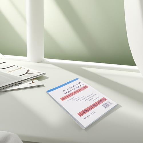 Libro de pedidos para pequeñas empresas Alipis y cuadernos de control de recibos 5
