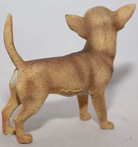 Leonardo Collection Gold Chihuahua, Stone, Tan, 11 x 6 x 11 cm