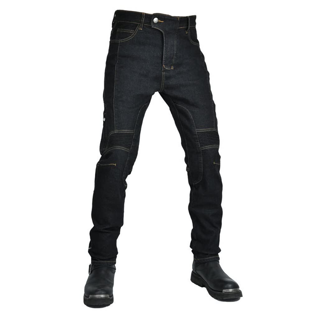 Mens Real Motorcycle Leather Suit - Jacket & Pant Internal Protection (Large) White