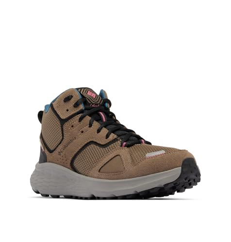 Columbia Womens Bethany Mid Hiking Show, Wet Sand/Rosette, 7.5