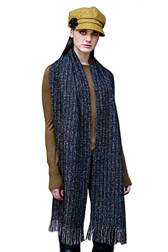 Mucros Weavers Islander Alpaca and Merino Wool Scarf from Ireland