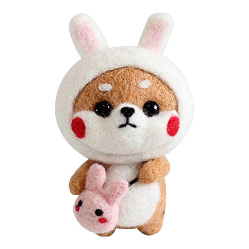 Needle Felting Kit, Complete Needle Felting Tools and Supplies, Needle Felting Beginner Kits, Animals Wool Felting Kits for DIY Felting Starters and Kids