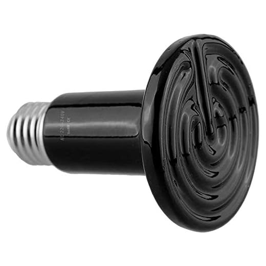 Vansuky 100W AC220V Far lámpara lámparas de Infrarrojos calefacción luz Aislamiento cerámico, Tortuga Calentador Reptil Mascota/Serpiente/Gato/Perro/Calor reproducción (100W)