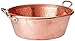 Mauviel 219340 Bassine à Confiture Martelée Poignées Bronze Diamètre 40 cm