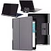 Produktbild HYMY Hülle für Lenovo Yoga Smart Tab YT-X705F - Flip Case Cover Schutzhülle,Auto Sleep-Gray