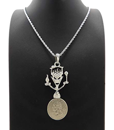 Insane Clown Posse Joker Cards ICP Pendant 2mm 18" 20" 24" Stainless Steel Rope Chain Necklace (18, RC4243)4