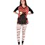 Bear Hug Pink Red Pajama Set