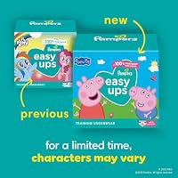 Pampers Easy Ups Training Underwear Peppa Pig Size 5 3T-4T, 124 Count (Packaging May Vary) — image 2