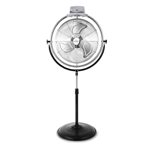 Ventilador industrial de pie OSCILANTE