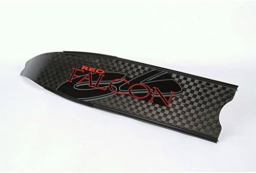 C4 Red Falcon VGR Carbon Fin Blade Set - Black - #25