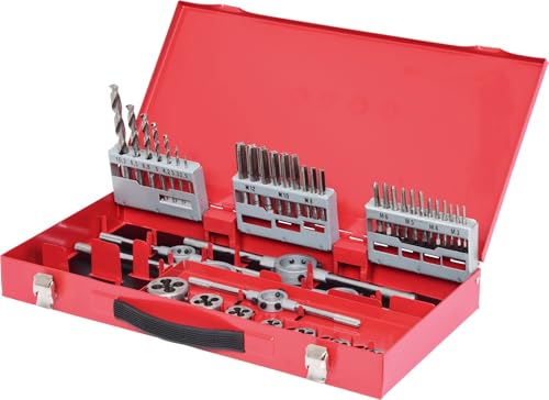 KS TOOLS 331.0644 Coffret De Jeux De Tarauds Et Filières - 44 Pièces Gris