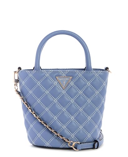 Bolso bandolera GUESS Giully II Mini Tote, comodidad y espacio en gris azulado