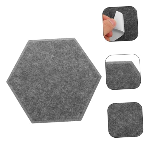 Paneles acústicos hexagonales 8 unidades, paneles de pared insonorizantes para mejorar la experiencia de audio en teatros y oficinas miniatura 2