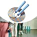 predolo Versatile Skipping Rope for Beginners, Ideal for Gym and Outdoor Use, Blue