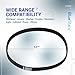W10006384 W11239857 Washer Drive Belt by BlueStars - Compatible with Whirlpool Maytag Kenmore Washers, Top Load Washing Machines - Replaces WPW10006384 WPW10006384VP PS11747978 AP6014712