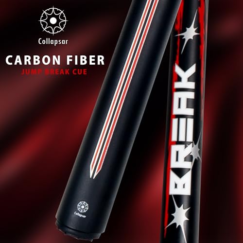 Taco de Pool Collapsar Carbon Fiber 3 piezas 12.9mm miniatura 2