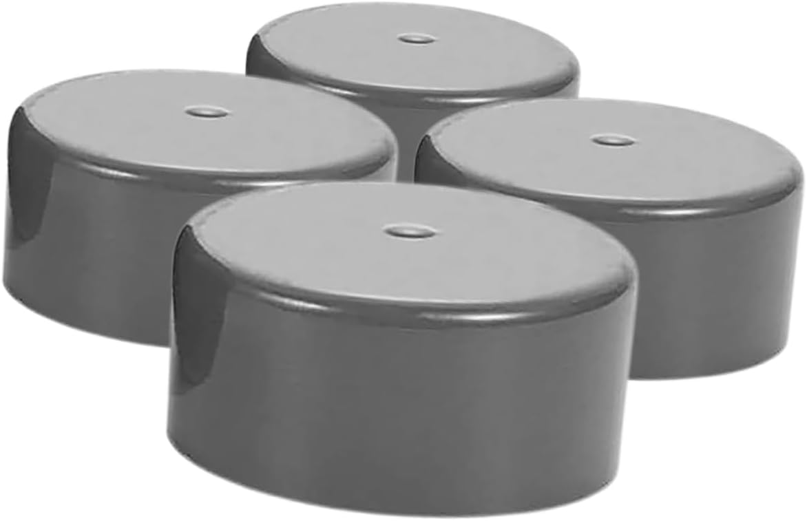 4pcs Trailer Wheel Bearing Dust Caps Durable Rubber Grease Seals for Spindle Nuts Effortless Installation Bearing Protector and Robust Trailer Hub Replacement
