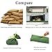 Estresen Sandbag for Flood Control 4PCS 2'×8'' Silicone Canvas Flood Barrier For Home Store Garage Garden