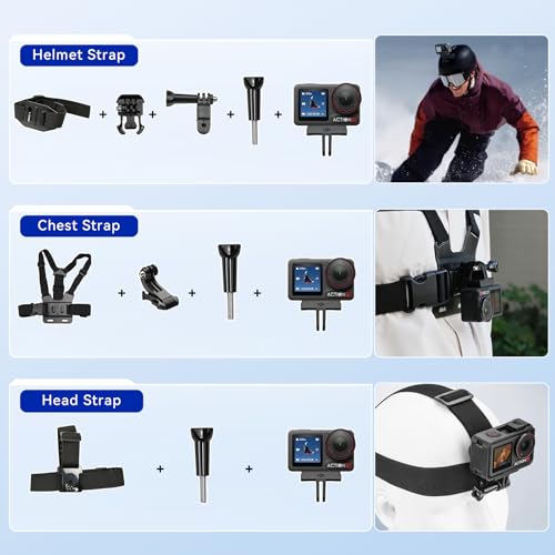 A person using the DJI Osmo Action 5 Pro for vlogging