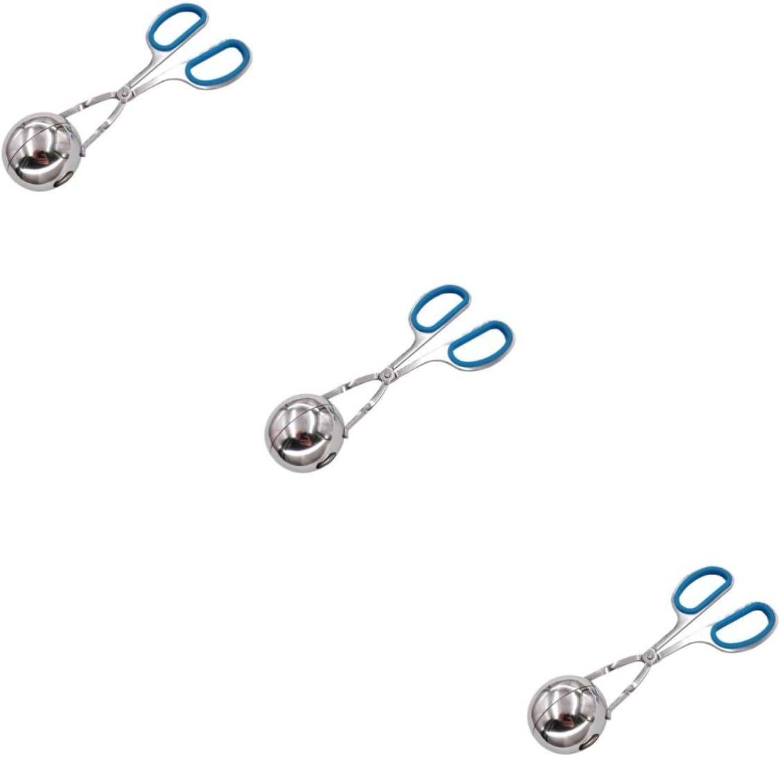 3pcs Meat Ball Maker Mold Meatball Clip Kitchen Gadget Easy to Use for Meatballs Rice Balls Chinese Food