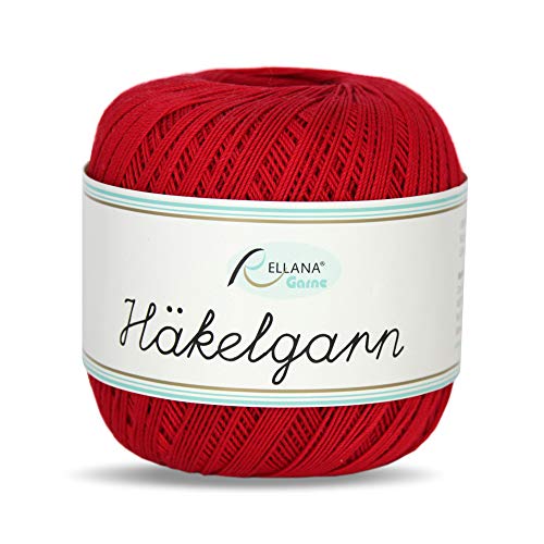 Häkelgarn Häkelgarn 50g 03-rot sortiert