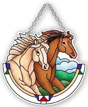 Suncatcher-SSB1008R-2 Horses