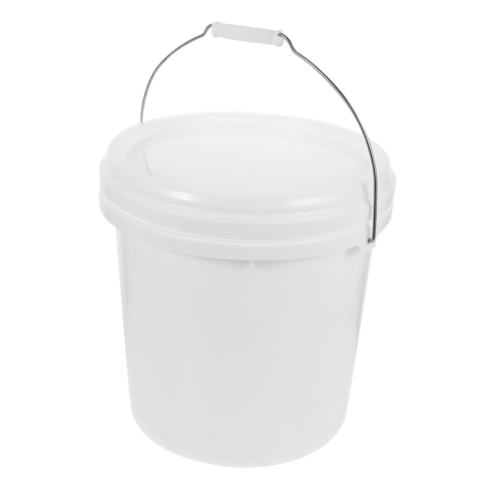 Cubo De Pintura Vacío Tapa Cubo De Almacenamiento Hermético con Asa para Guardar Pintura El Taller o Garaje