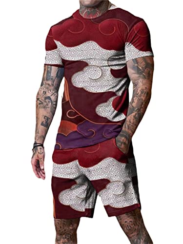 Survêtement d'été 2 pièces pour homme Stt-450 XL décontracté