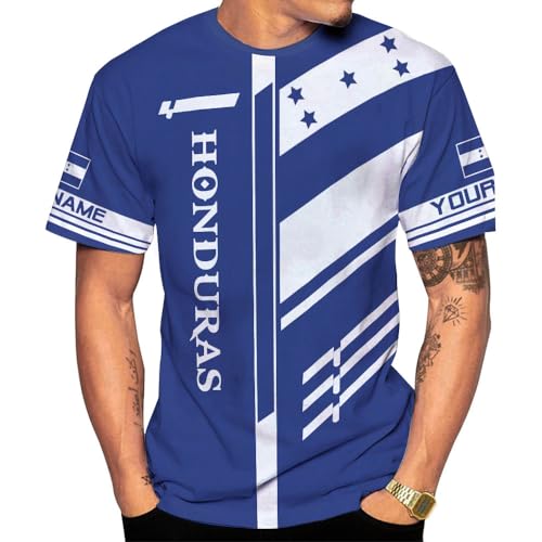 Rivelus Personalized Honduras Shirt 3D - Camisas De Honduras for Men and Women - Unisex S-5XL2